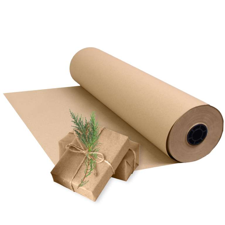 Triplast Brown Kraft Wrapping Paper - 500mm x 100m