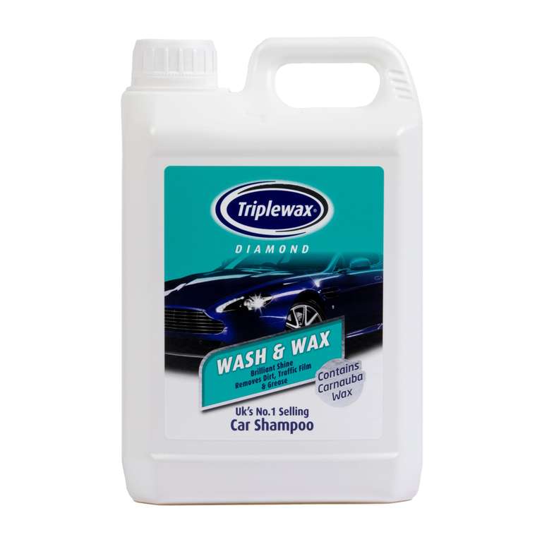 Triplewax Wash & Wax 2.5L – Premium Cleaning & Protection for Cars