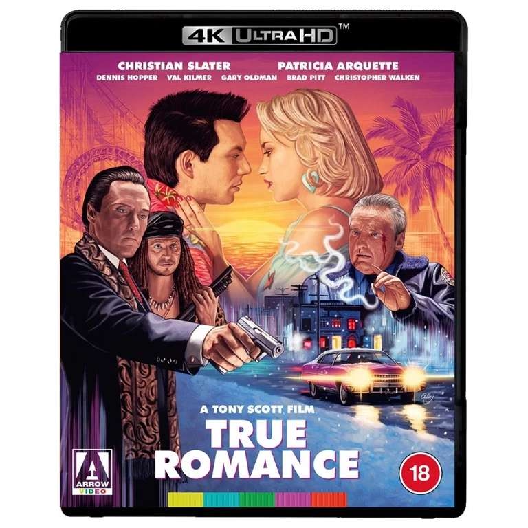 True Romance 4K Blu Ray - Sold By HMV