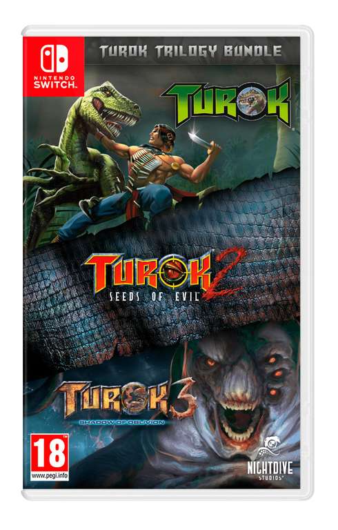 Turok Trilogy - Nintendo Switch Game