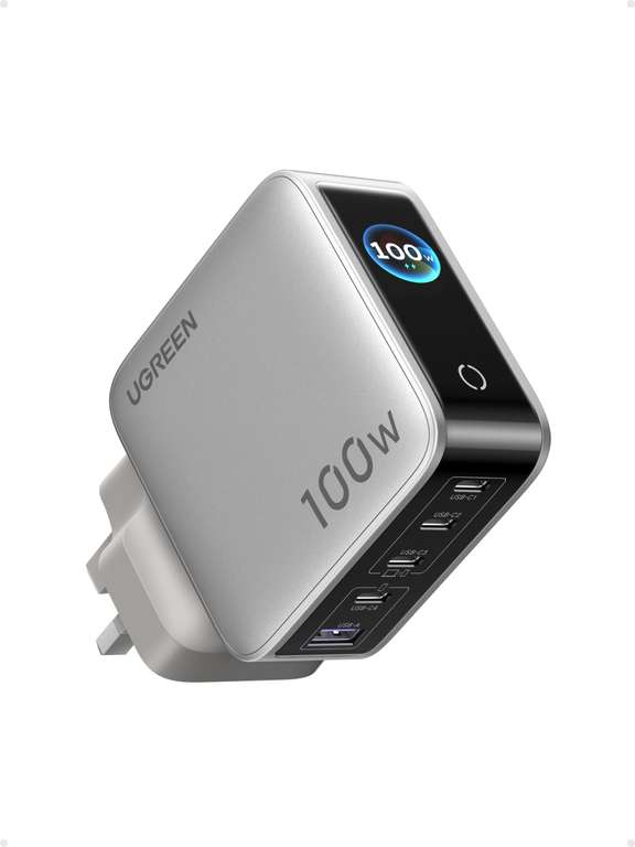 UGREEN 100W USB C Charger, 6-Port Charging Station with 65W GaN PPS Fast Charger - Sold by UGREEN GROUP LIMITED UK FBA