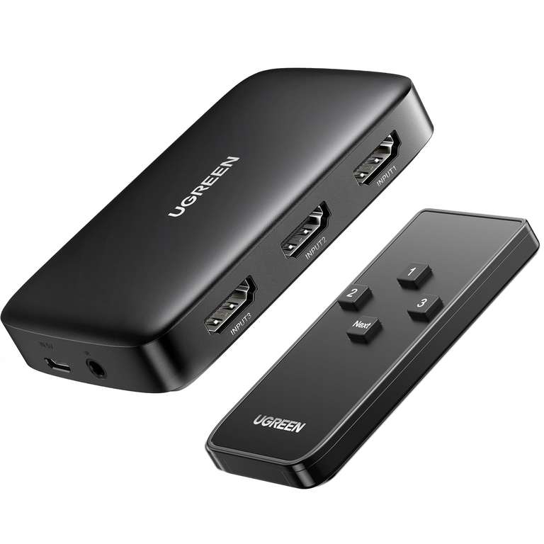 UGREEN HDMI Switch 4K @ 60Hz, Bi-directional HDMI Splitter 2 In 1 Out (Prime Exclusive) - Sold by UGREEN GROUP LIMITED UK / FBA