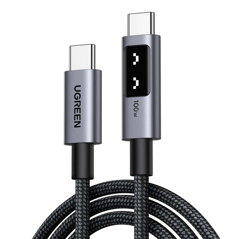 UGREEN Uno 100W USB C to USB C Charger Cable Fast Charging 5A Grey 2M - Sold by UGREEN GROUP LIMITED UK / FBA