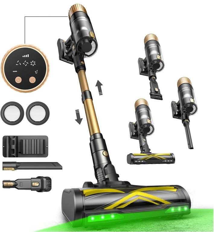 Ultenic Cordless Vacuum Cleaner 60KPa/580W/65 Min