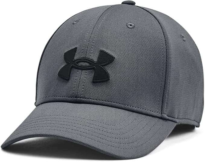 Under Armour Herren Cap Men's Ua Blitzing ADJ (Pitch Grey/Black)