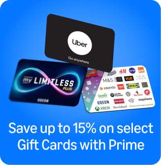 Gift Cards - 15% off Uber - Uber Eats - One4all - B&Q - Hotels - Nike - H&M - Meta/ 20% Odeon/ Odeon Limitless + £150/ Google 10% - Prime