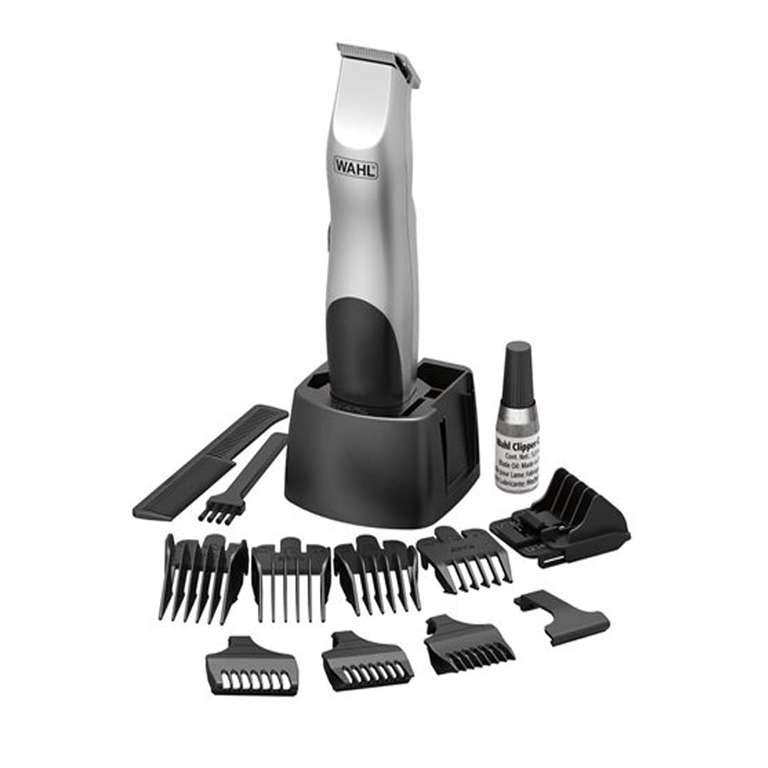 Wahl Groomsman Battery Hair Trimmer, Beard Trimmer for Men, Men’s Hair Trimmer, Stubble Trimmer, Male Grooming Set, Battery Powered
