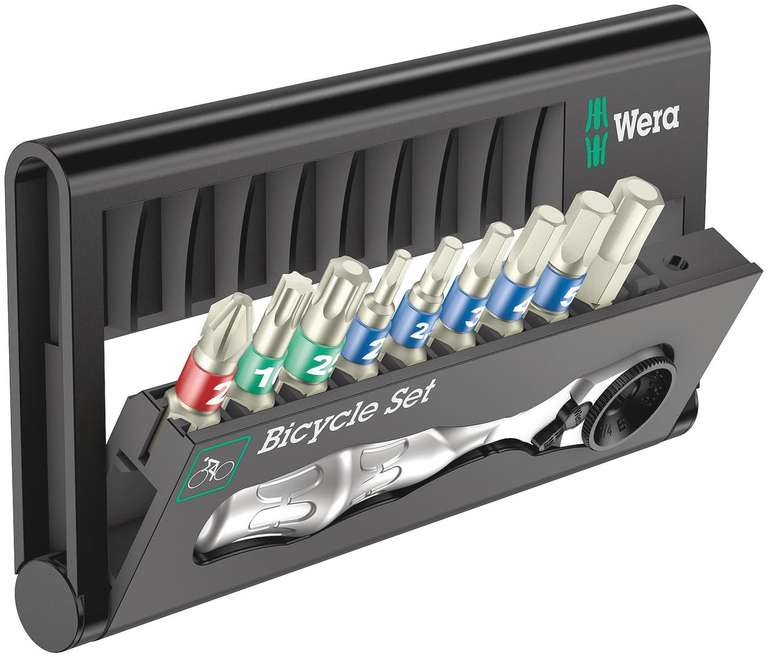 Wera Bicycle set 9 - Bit-Check Zyklop Mini Set, 10 pieces