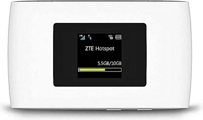 Wi-Fi Hotspot ZTE MF920U LTE 4G Mobile Router Wireless Unlocked Battery 2000mAh - Sold by TechStore Yorkshire