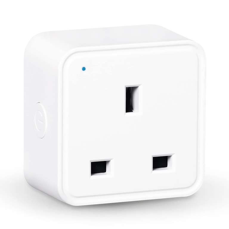 WiZ Smart Plug, Type F, 230V, Easy Setup, Standard Plug, With Powermeter, 1 Pack w/discount (Used: Very Good | Sold by Amazon Resale FBA
