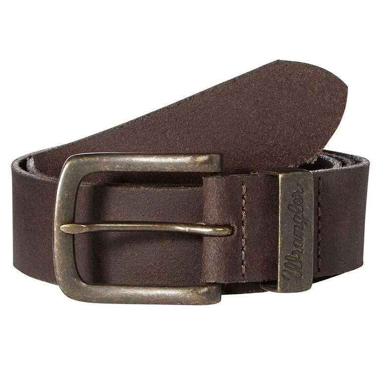 Wrangler Men's Metal Loop Cowhide Belt 100 cm (40")
