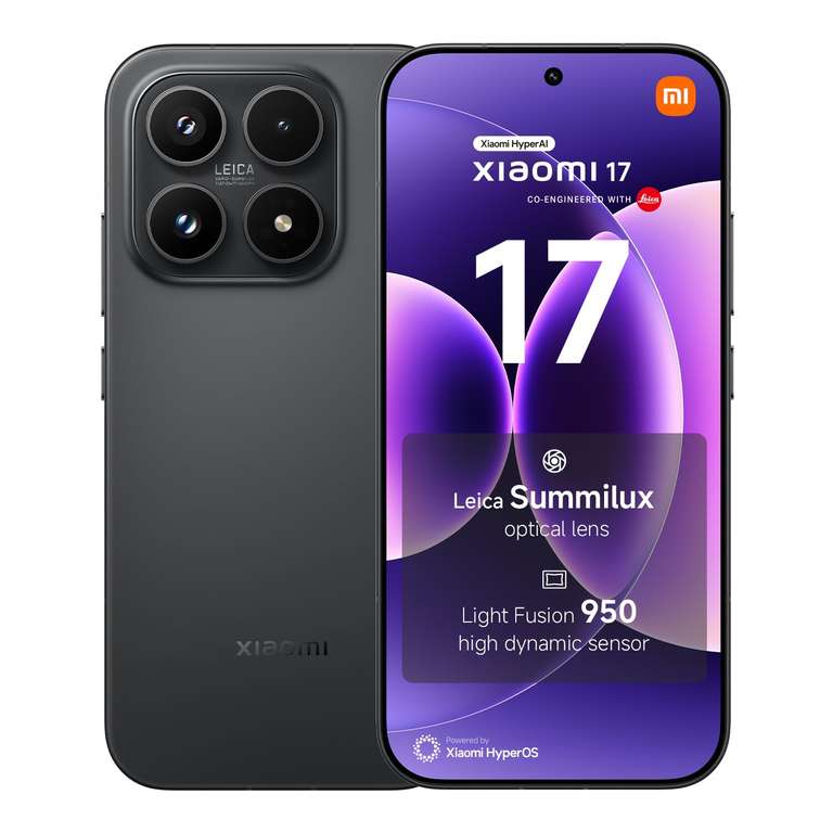 XIAOMI 17, Smartphone 12+512 GB, Leica Summilux