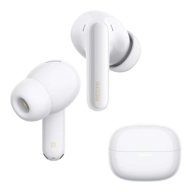 XIAOMI Redmi Buds 6 Active Wireless Earbuds, Clear Calls Dual Mic, Bluetooth 5.4, 30-Hour Battery, Lightweight, Black