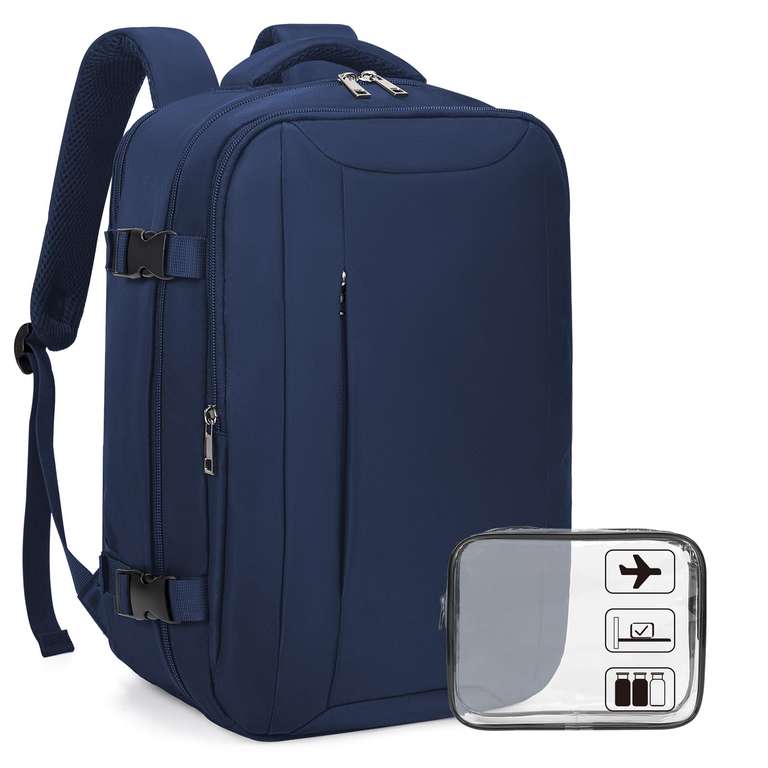 Xkdoai Ryanair Cabin Backpack 40x30x20 TSA Approved (Colour Blue) Sold by JACING / FBA