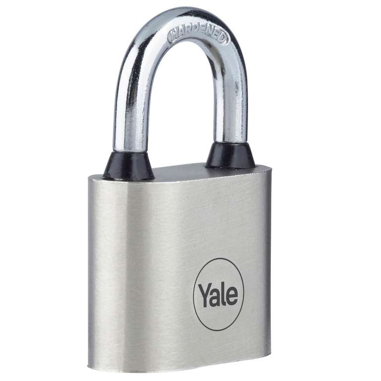 Yale - Y112/30/121/1 Iron Disc Padlock 30mm - Nickel Plated
