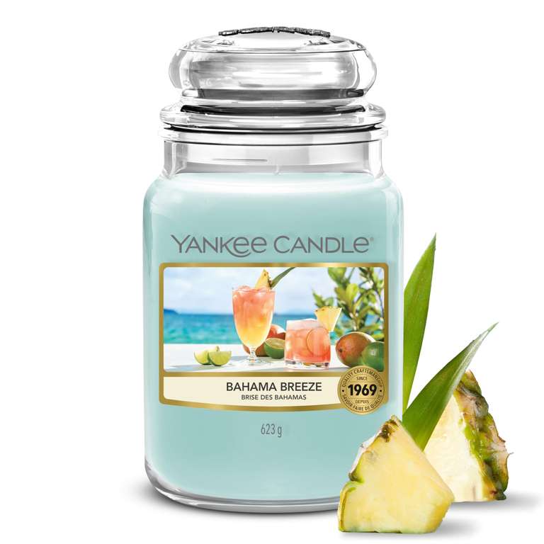 Yankee Candle Bahama Breeze Large Jar (with discounts at checkout) Original Large Jar