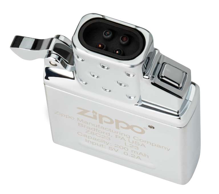 Zippo Insert for Windproof Lighters - Double Arc - Rechargeable - USB-C - CE Certified - Fits All Classic Zippo Cases
