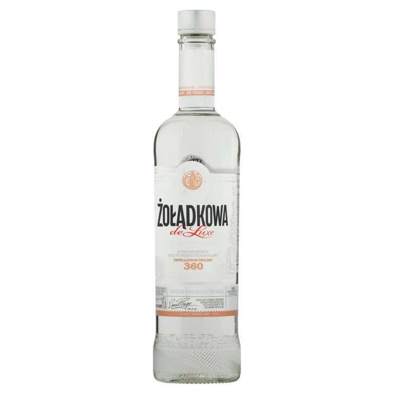 Zoladkowa de Luxe Vodka - Premium Polish Vodka - 40% - 50cl