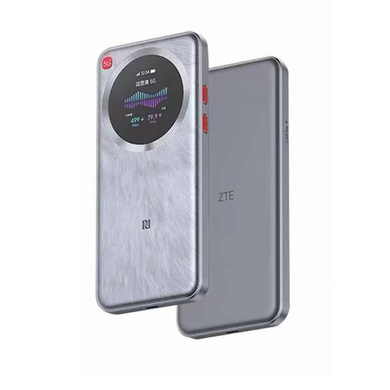 ZTE U30 Pro MU5358 5G Mobile WiFi 6 Hotspot, Portable Router, Dual Range, 5000mAh Battery - Sold by Keepgo Europe FBA